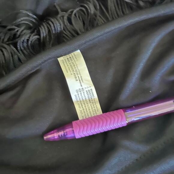 Flapper Dress Black Fringe Costume Great Gatsby Prom Party Cosplay Homecoming - Picture 8 of 8